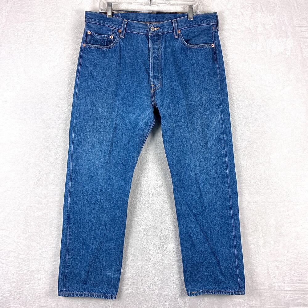 VTG Levis 501 XX Jeans Mens 38x32 (36x30) Button Fly Preppy Classic Y2K